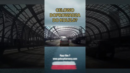 Celowo wcisnął hamulec.  Pirat prowokuje kolizję na drodze! #pirat #droga #kolizja #pirat #traffic