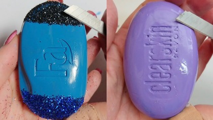 Soap Carving ASMR Relaxing Sounds no talking Satisfying ASMR Video