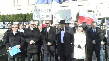 RAUN & K0RWlN PR0TESTUJĄ POD AMBASADĄ RUMUNII!