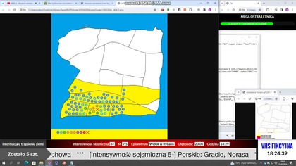 Wczesne ostrzeżenie przed trzęsieniem ziemi około 14:29 w dniu 16 lutego 2024 roku
