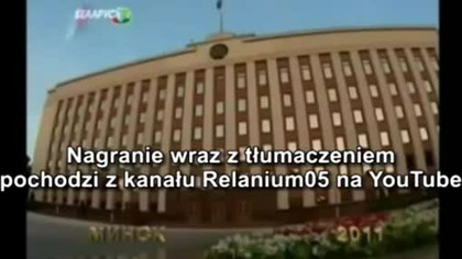 Wywiad z Alexandrem Łukaszenko