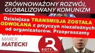 Zrównoważony ROZWÓJ - globalizowany KOMUNIZM | dr A.  Ciborowska, M.  Matecki