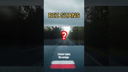 To wydarzyło się szybciej niż mrugnięcie.  Spójrz do końca.   #uwaga #shorts #polscykierowcy #polska