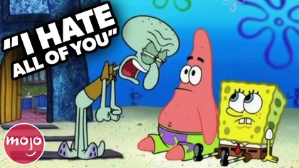 Top 10 Most Savage Squidward Moments