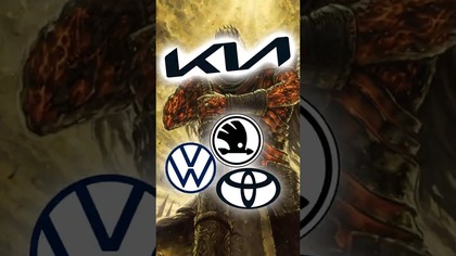 Octavia, Golf i Corolla w tyle  Kia K4 