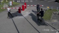 Rowerzysta kontra szlaban