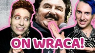 Krzysztof Krawczyk w ogrodzie grilluje i Rodowicz dissuje