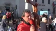 Jak Natanek ze swoją owczarnią Vaticano oblegał