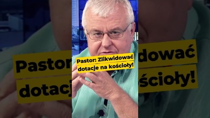 Pastor: Zlikwidować dotacje na kościoły! #kościół #dotacje #kler #katolizycm #polska #IPPTVNaŻywo