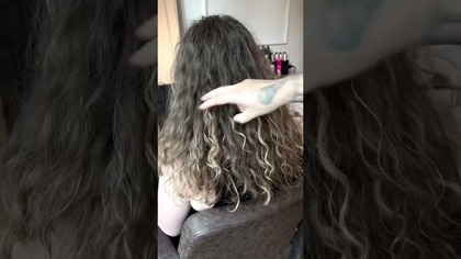 BLOND WŁOSY NA ROK ! #hair #blondehair #curlyhair #haircare #haircolor #hairtransformation