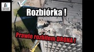 Rozbi&oacute;rka BUDYNKU - Fabryka Silnik&oacute;w Małej Mocy SILMA - Sosnowiec 16. 04. 2019 r.