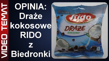 Draże kokosowe Rido z Biedronki - Opinia