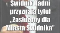 Świdnik: Radni przyznają tytuł Zasłużony dla Miasta Świdnika