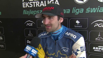 Jan Kvech po meczu ze Stelmetem Falubazem Zielona Góra (11. 05. 2025)