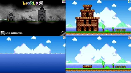 Another Mario Forever Remake V1.01 60fps Main Worlds 4 Teams