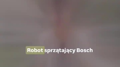 Odkurza i mopuje, a potem sam się czyści i suszy  Robot Bosch Spotless Max, pełny test na kanale.