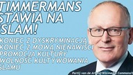 Frans Timmermans Twierdzi że Muzułmanie są Prześladowani Przez Europejczyków!