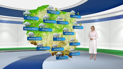 Prognoza pogody na TVN Meteo (10. 12. 2023)