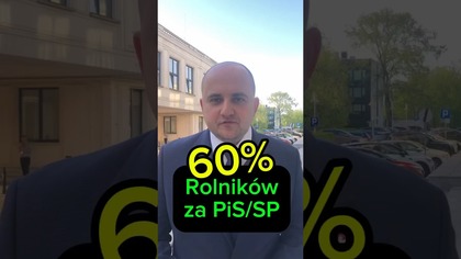 60% rolników za PiS/SP! #protestrolników