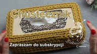Chustecznik szydełkowy.  Jak zrobić.