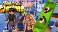 Subway Surfers top run free gameplay videos cartoons Funny Gaming walkthrough JustBaby mobile game