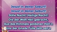 Weihnachten carol Stille Nacht Orgel Version langsam