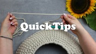 Quick Tips 02.  Jak dołączyć nowy sznurek do szydełkowej robótki.