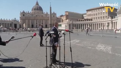 NAWROCKI PO SPOTKANIU Z PAPIEŻEM UJAWNIA RADOSNĄ NOWINĘ!