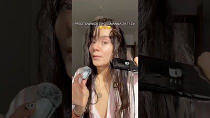 PROSTOWNICA Z ROSSMANNA ZA 17 ZŁ! #pielęgnacjawłosów #haircare #testkosmetyków