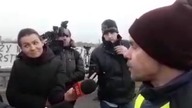 Policja atakuje protest rolników!