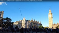 LONDON WALK - BIG BEN AND WESTMINSTER BRIDGE.  LOVELY WEATHER NO COMMENTARY WALK [4K 60FPS]
