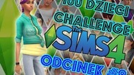 THE SIMS 4 - CHALLENGE 100 DZIECI #9 - OKNA I PEŁNA CHATA