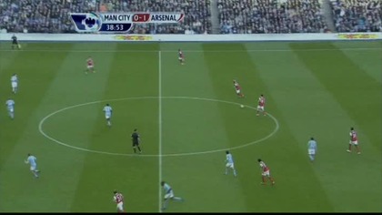 Premier League sezon 2010/2011 Manchester City - Arsenal NIEWYKORZYSTANY KARNY FABREGASA