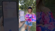Zapytałem ją o godzinę przez translator w telefonie