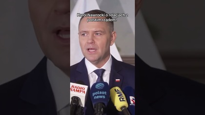 NAWROCKI O RELACJACH Z RZĄDEM DONALDA TUSKA