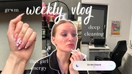 weekly vlog | spring reset routine  minusy pracy w social mediach  room tour  grwm