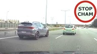Agresja drogowa na A4 - zajeżdżali sobie drogę #1626 Wasze Filmy
