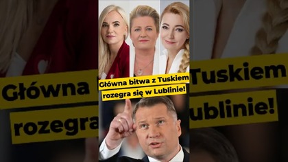 Główna bitwa z Tuskiem rozegra się w Lublinie!#Czarnek #KoalicjaObywatelska #PiStoMAFIA #IPPTVNaŻywo