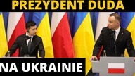 Andrzej Duda z wizytą na Ukrainie.  Potępi banderyzm? Konferencja prezydentów