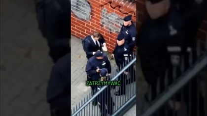 Poseł zaatakowany przez policję? Relacja z miejsca zdarzenia