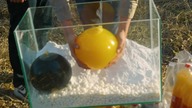 Experiment: Giant Balloons of Coca Cola & Fanta & Sprite VS Mentos