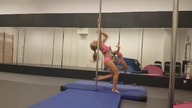 Upadki Fail pole dance