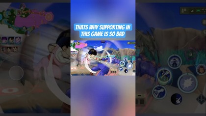 BEING ALONE ON LANE AS A SUPPORT IN DRAGONBALL GEKISHIN SQUADRA