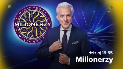 Polsat - Zapowiedzi i blok reklamowy w oprawie graficznej z "Milionerów" (01. 09. 2025)