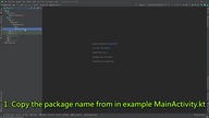 How to change package name in Android Studio 2023