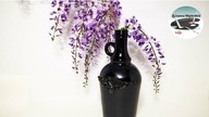 Elegancki czarny wazon z reliefem w 5 minut [ELEGANT BLACK JUG WITH RELIEF] -Pomysły plastyczne DiY