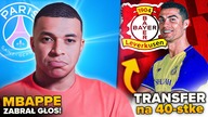 OFICJALNIE! Kylian Mbappe OPUSZCZA PSG! Cristiano Ronaldo PIŁKARZEM Bayeru Leverkusen