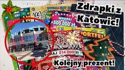Zdrapmasy Lotto  17  Zdrapki z Katowic cz. 3 i przesyłka od Magdy 