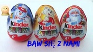 Baw się z nami: Świąteczna edycja jajka kinder niespodzianka