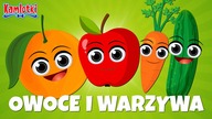 Owoce i warzywa dla dzieci - Rozpoznawanie i nauka słów